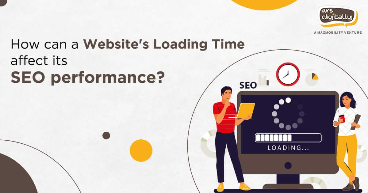 How can a website's load time affect its SEO performance