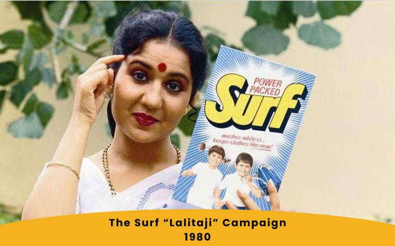 The Surf “Lalitaji” iconic campaign